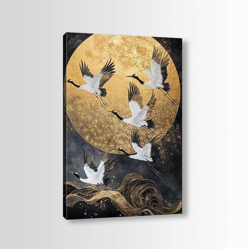 Peinture décorative sur toile, H 39,4 po x l 27,6 po