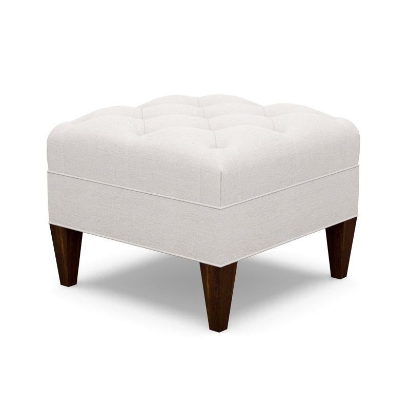 Square Ottoman, Walnut, 9637-80