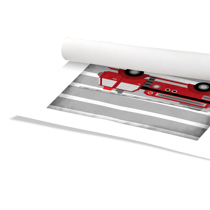 Adhésif décoratif en rouge 1 pi, H 16 po x l 16 po x P 1 po, Papier