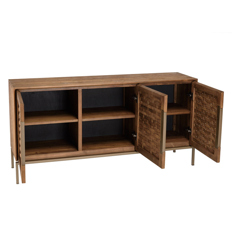 Ksenia 151cm Solid Wood Sideboard