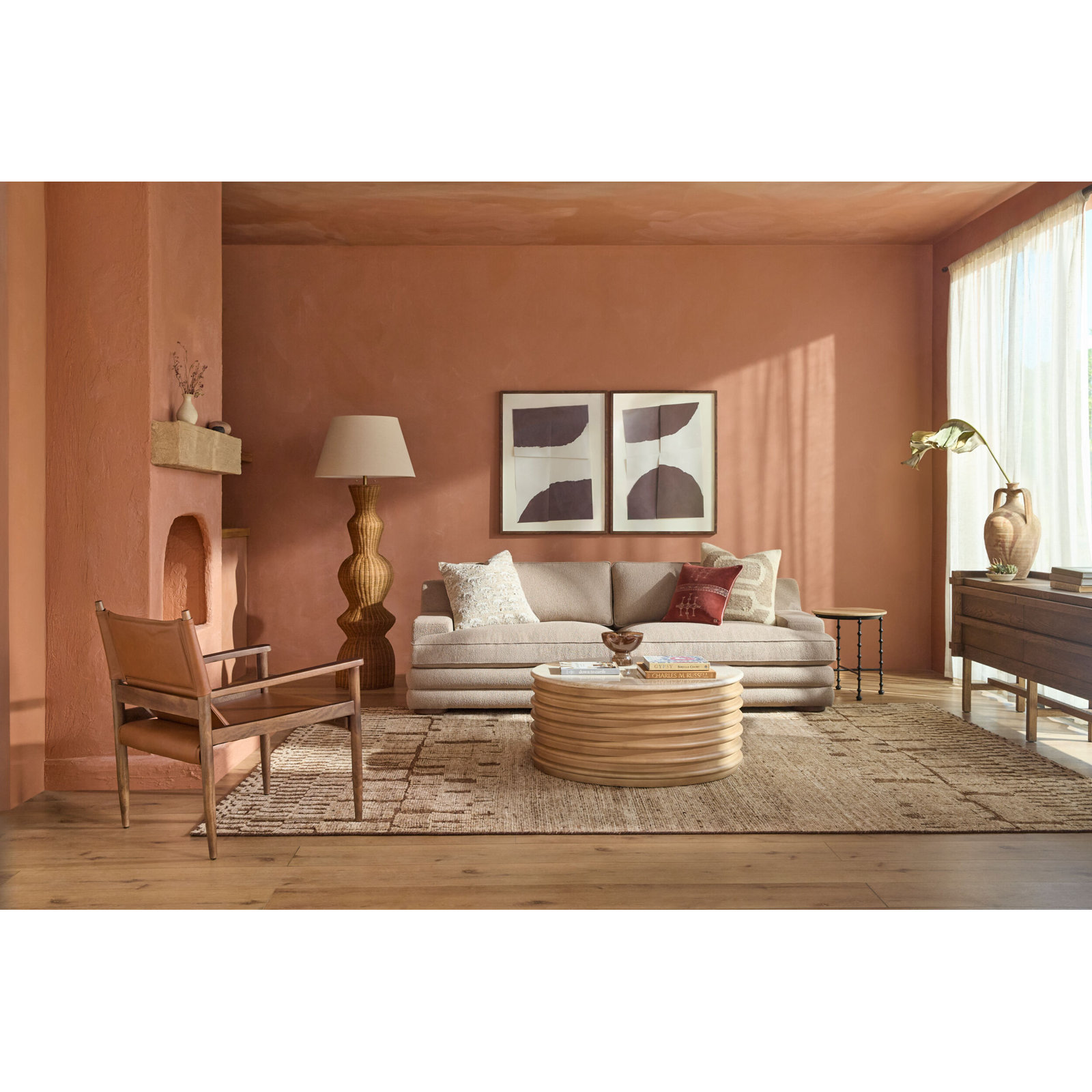 Becki Owens x Surya Altos 72" Console Table