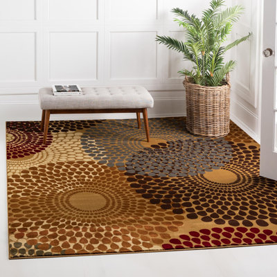 Tapis beige / brun Apex