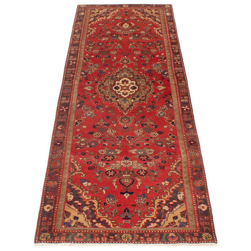 Delene One-of-a-Kind Runner 3'0" X 9'4" 1990s Runner Wool Area Rug