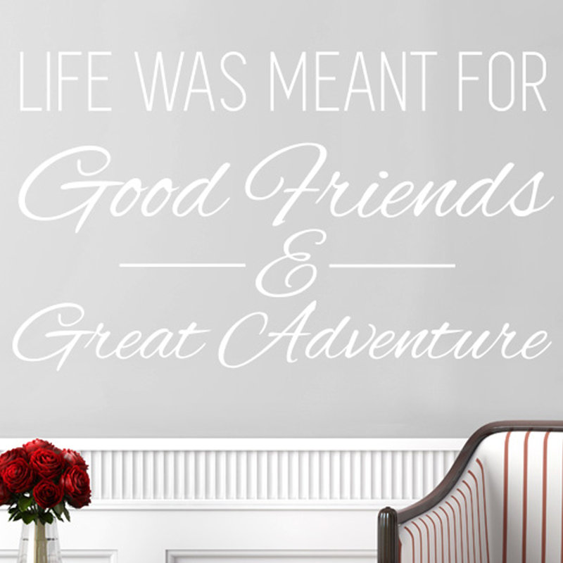 Wall Decal, Large, White