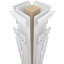 Carré Craftsman Classic Atlas non effilé avec colonne Prairie Capital et Prairie-70772228