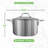 NutriChef Stainless Steel Stock Pot-121899899