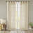 Saratoga Fretwork Print Grommet Top Single 50x84" Window Curtain Panel-1477263124-1477263144