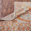 Tribal Elegance Orange/Rust/Grey Hand-Knotted Wool Area Rug-165057916-200008130