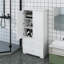 Armoire avec deux portes et tiroirs, tablette réglable-567842621