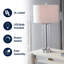 Lampe de table 29,25 po Silberston-847997411