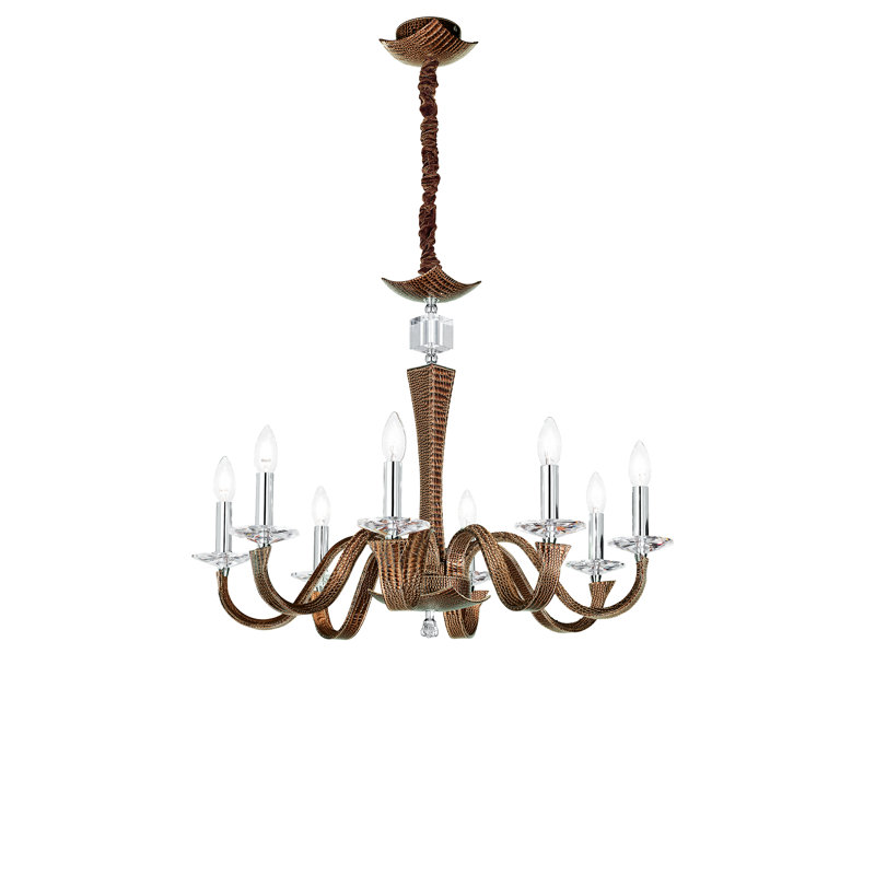 Dolezal 8 - Light Candle Style Chandelier