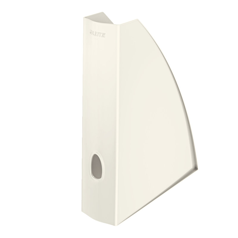 Free Standing Magazine Rack, White
