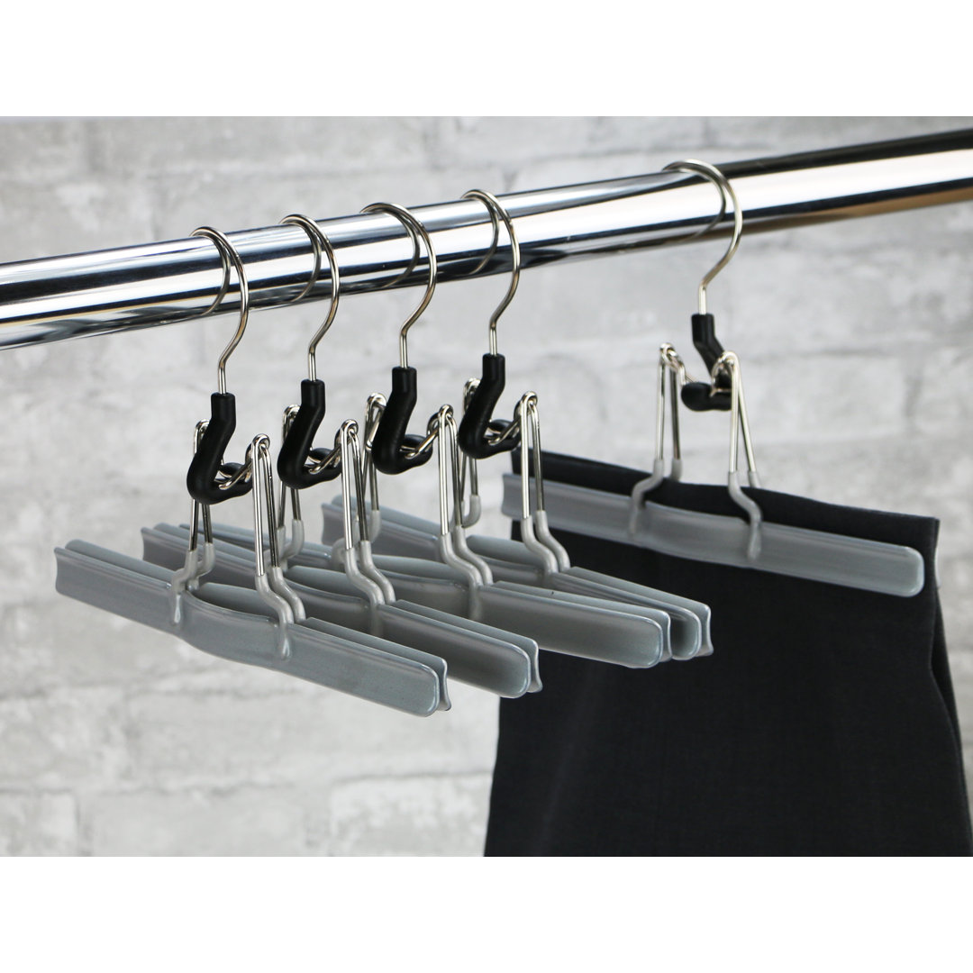 Metal Non-Slip Cascading Hanger for Skirt/Pants (Set of 5) Mawa 