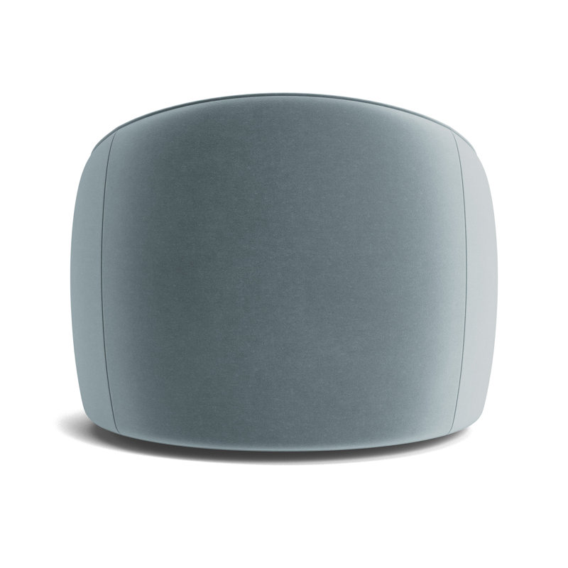 Giselle Full Swivel Chair, Performance Velvet - Harbor