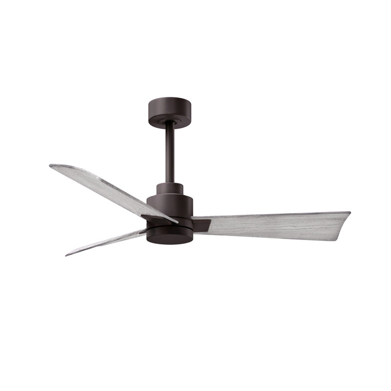 Alessandra 42'' Ceiling Fan, Barn Wood Tone, Textured Bronze