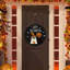 Ensemble de 3 décorations de porte pour l'Halloween comprenant un fantôme, une citrouille, une chauve-souris et un chapeau de sorcière, avec de jolies pancartes suspendues « Joyeux Halloween » pour la porte d'entrée, une maison de ferme, un porche, un mur et la décoration intérieure.