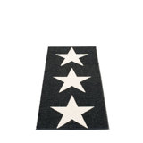 Viggo Geometric Area Rug in Black/White