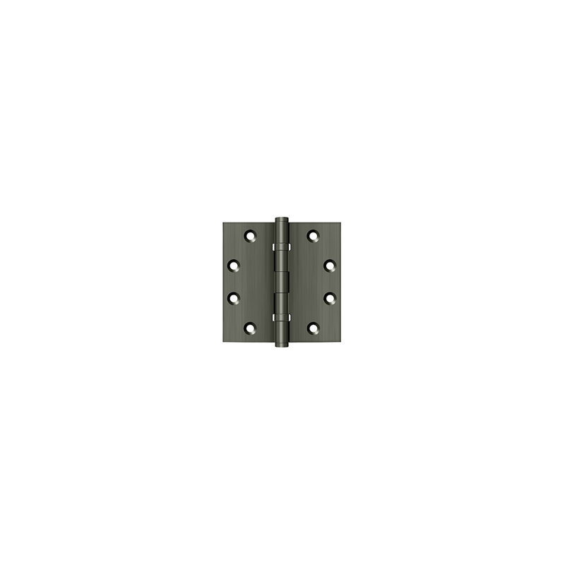 102'' x 102'' Butt Bearing Hinge, Antique Nickel