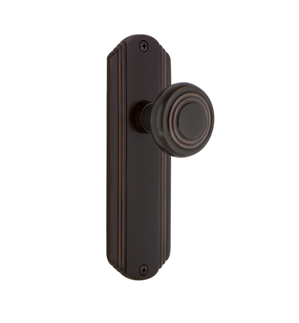 Deco Plate with Deco Door Knob Nostalgic Warehouse 