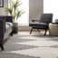 Geometric Wool Hand Woven Area Rug-226572810
