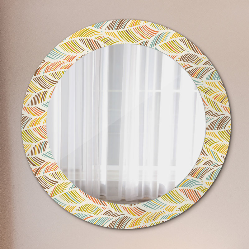 Huldar Glass Flat Wall Mirror
