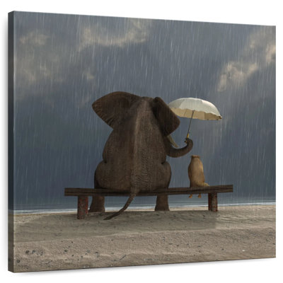 Ashelle Elephant And Dog
