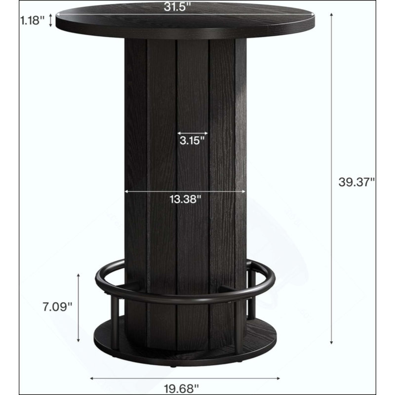 Cocktail Table,Bar Table,Round Coffee Table