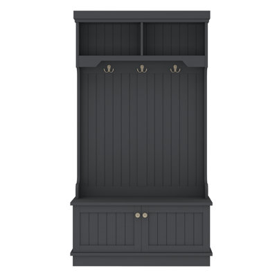 Multi-purpose Storage Bench Mdf Modern Style Entryway Hall