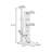 5 Tiers Cat Tree with Condons,Perch,Scratching Posts