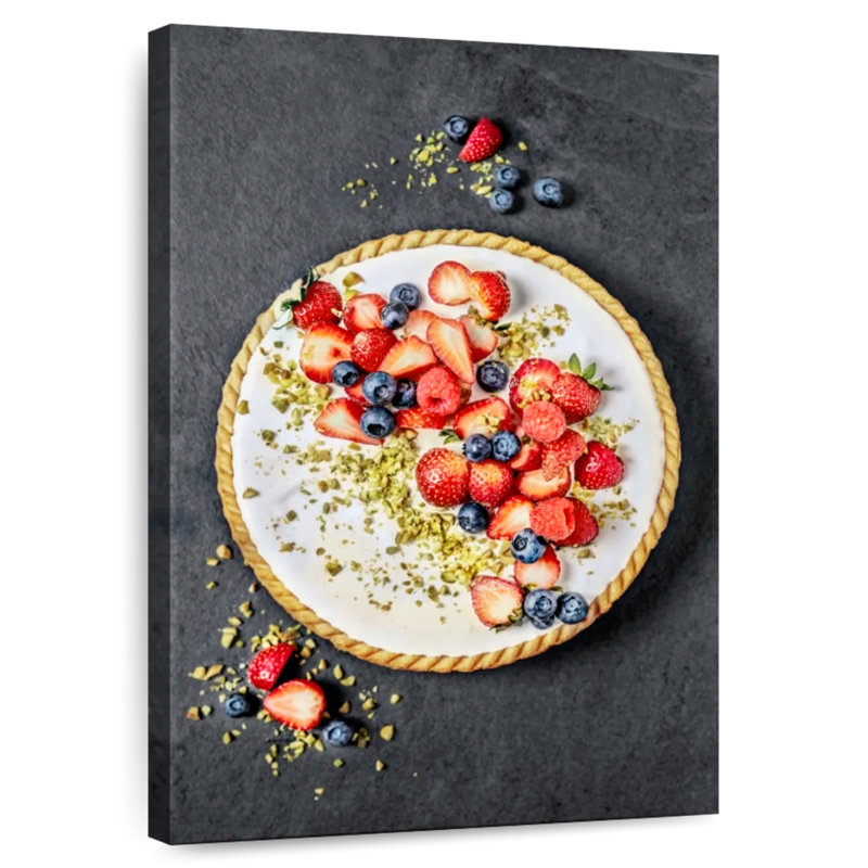 Yarlin Berry Topped Tart, 48" H x 32" W