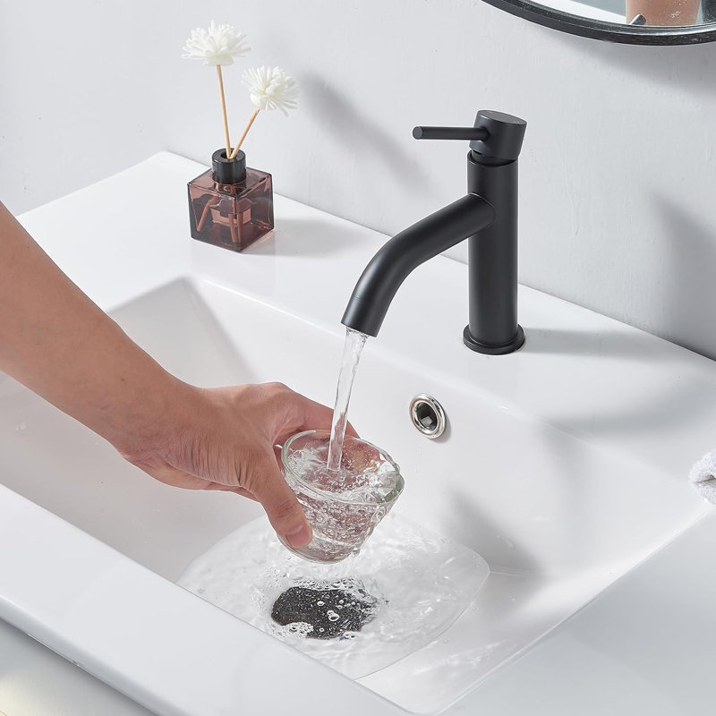 Single-Hole Bathroom Faucet