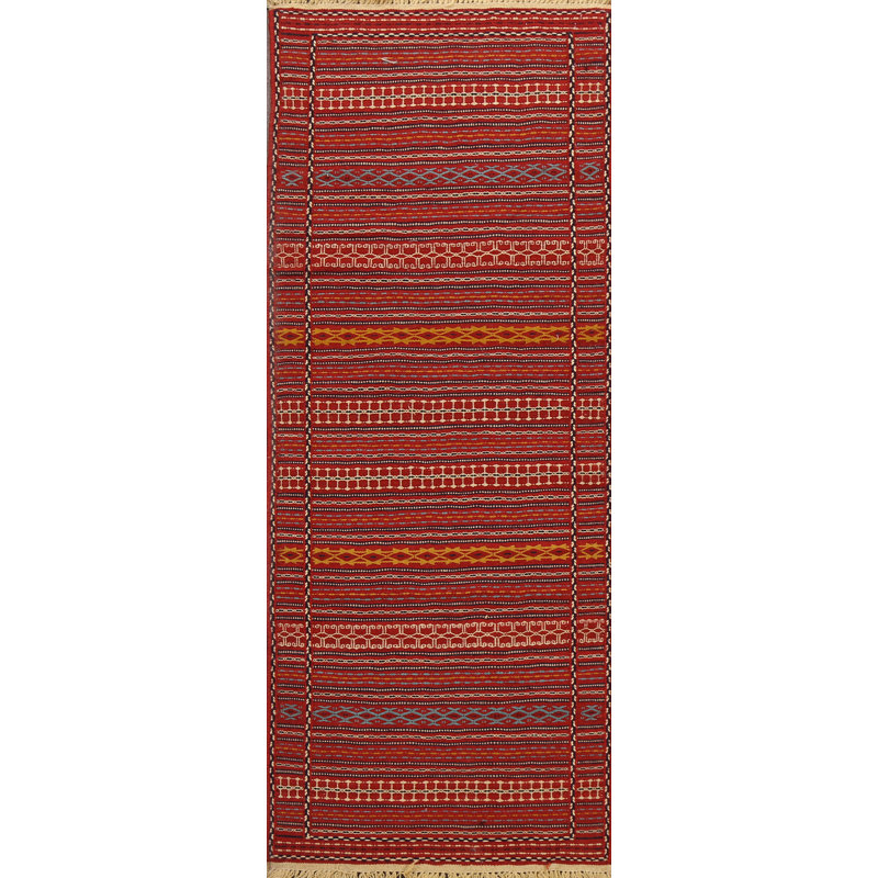 Tribal Kilim   Runner Rug 2x7