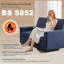 HOMCOM 2 Seater Sofa Bed 3-in-1 Pull Out Sleeper Loveseat Sofa-2080580152