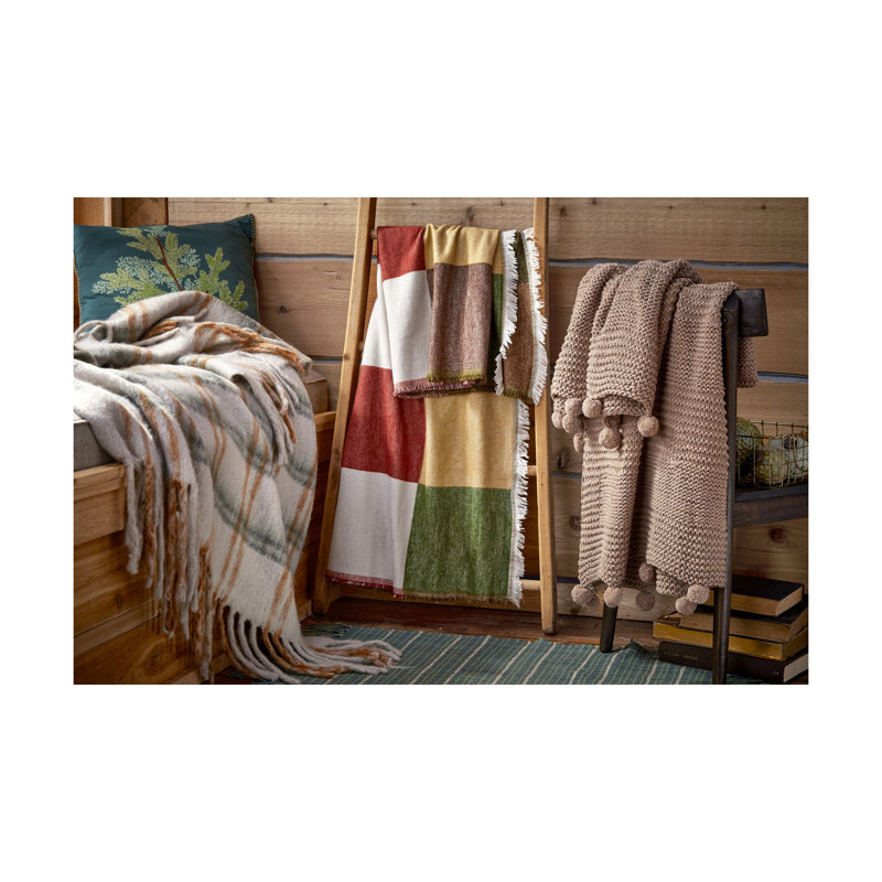 Warm Wishes Check Throw