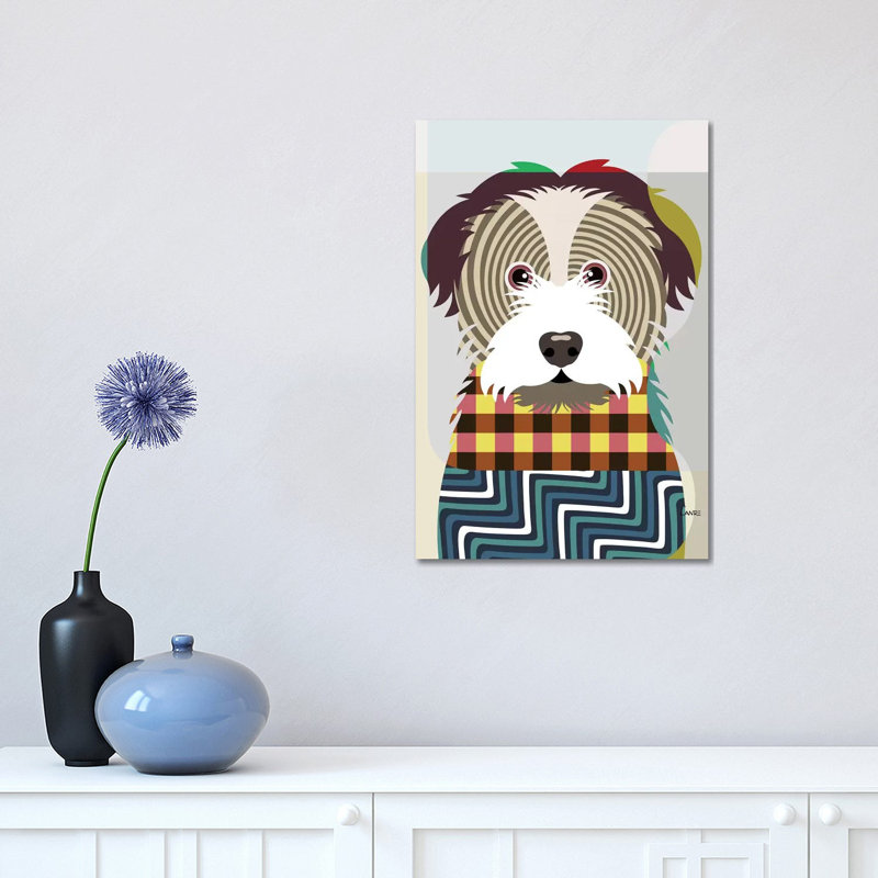 Havanais par Lanre Studio - impression sur toile tendue, H 18 po x l 12 po x 1,5 po