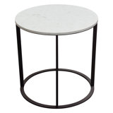 Marble Top End Table