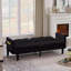 Velvet Futon Couch-617173942