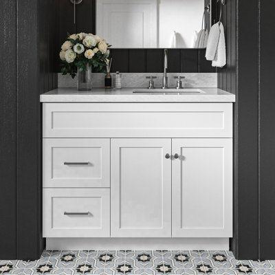 Ensemble de meuble-lavabo simple 43 po Hamlet