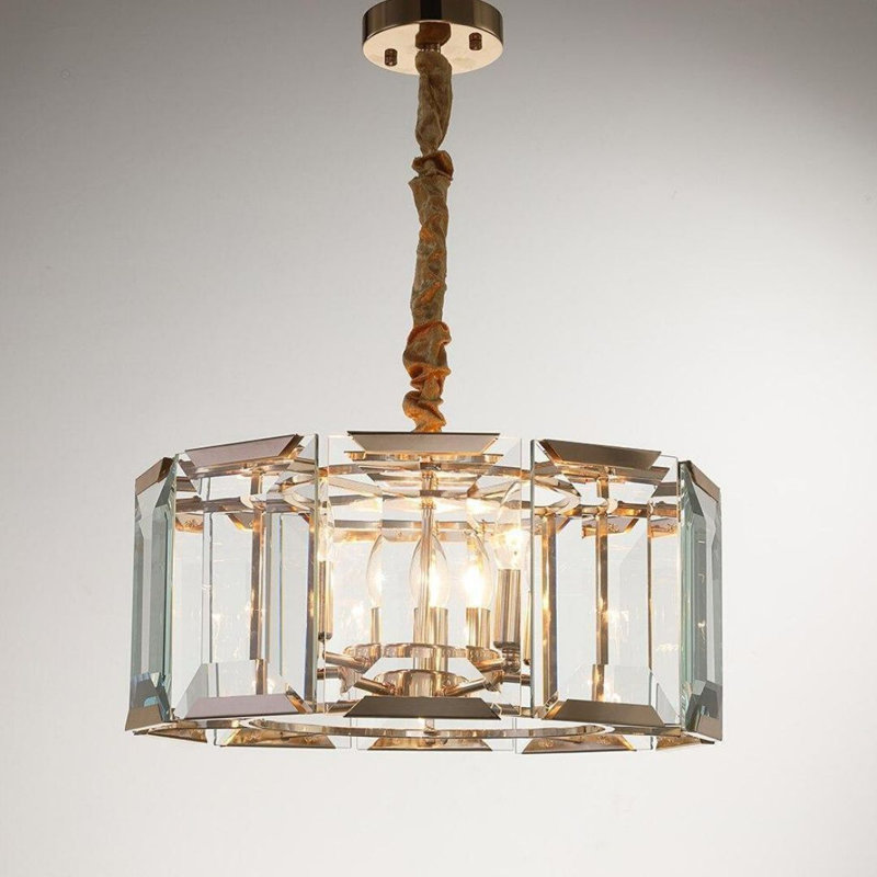Ilsa Crystal Chandelier, 27cm x 80cm x 80cm