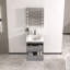Meuble-lavabo simple 24 po avec plateau en résine