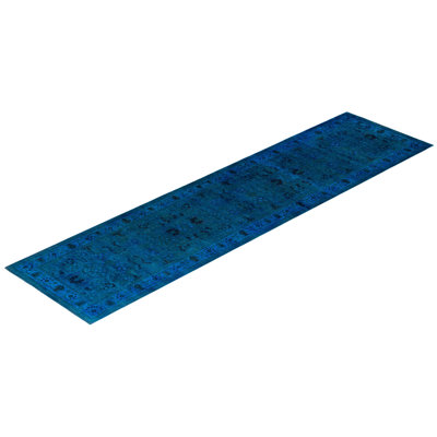 Emmaline One-of-a-Kind 3' 2" X 12' 2" Hand Knotted Area Rug