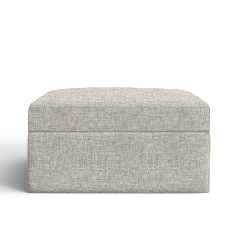 Repose-pieds Hartig, Tissage natté ivoire Drusky Sustain®