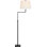 Greer Adjustable Bridge Floor Lamp with Linen Shade