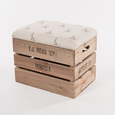 Bibeau Solid Wood Accent Stool