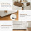 Commode 5 tiroirs, commode moderne sans poignée-130377281