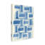 « en macramé blue vi », reproduction de peinture à l’aquarelle sur toile tendue-33426521