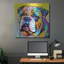 Art mural en métal Red Barrel Studio® «The Waiting Bulldog» par Dean Russo-1536898766