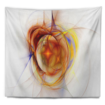Abstract Polyester Tapestry