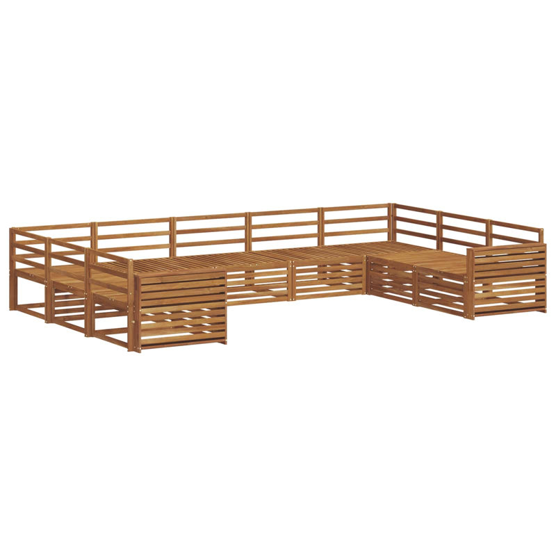 404cm Wide Patio Sectional Set