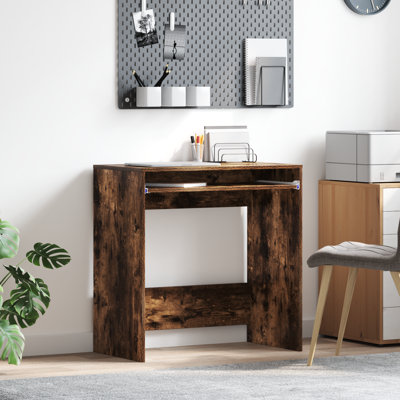 Computer Desk Engineered Wood Compact Simple